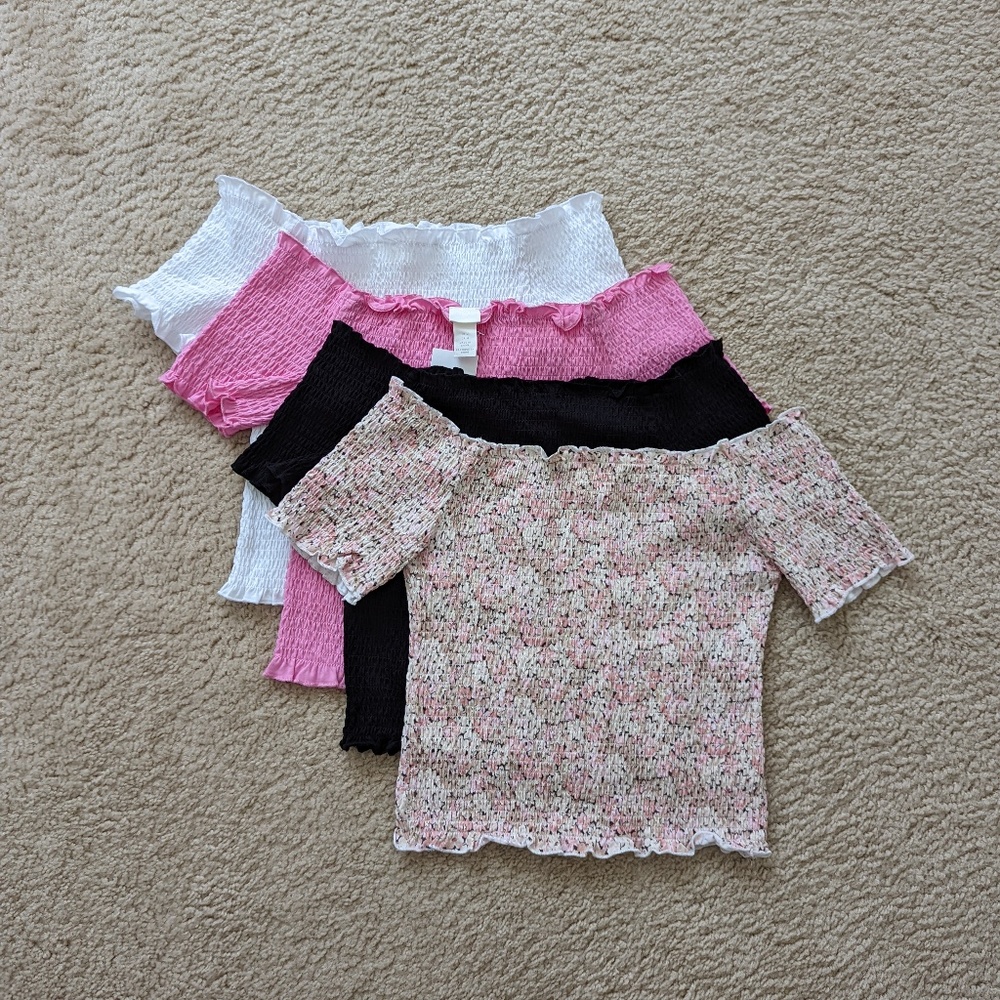 Set of 4 H&M Tops, M